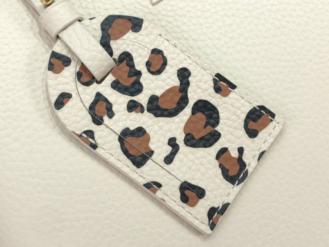 Louis Vuitton Capucines Embroidery Replica Bag Beige M48865