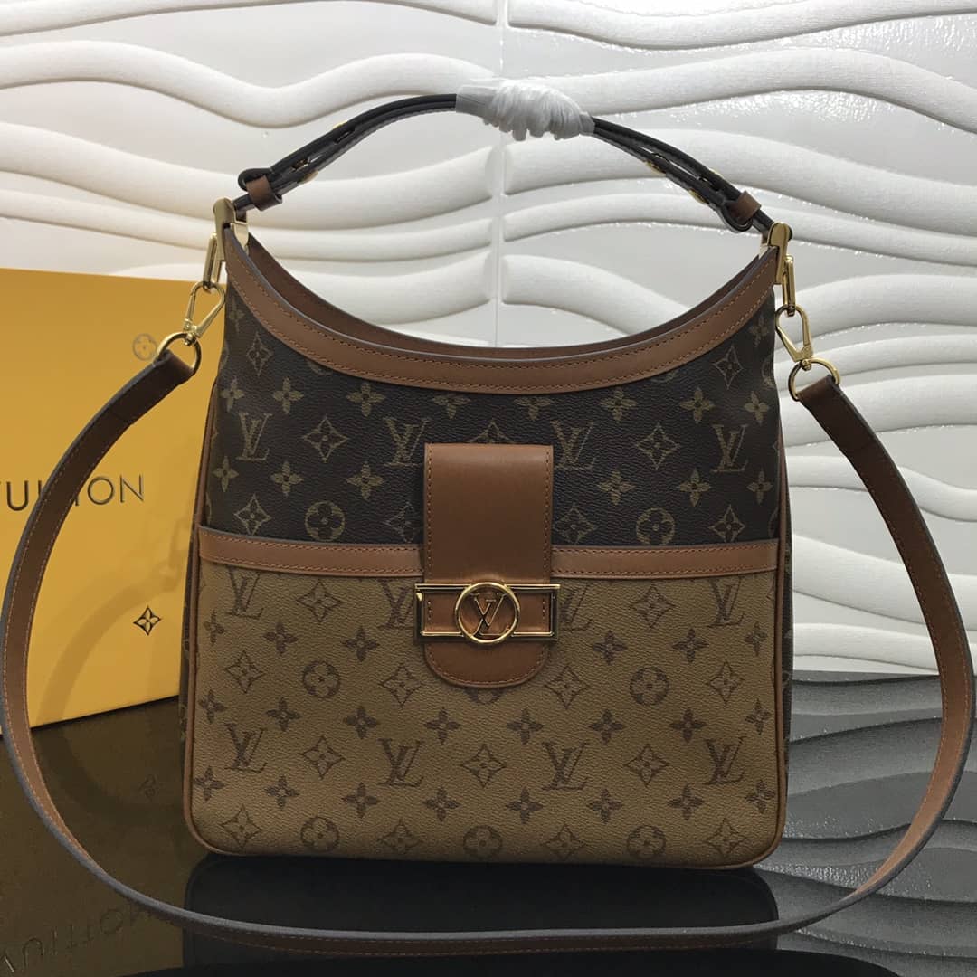 Louis Vuitton Dauphine MM Replica Hobo M45196