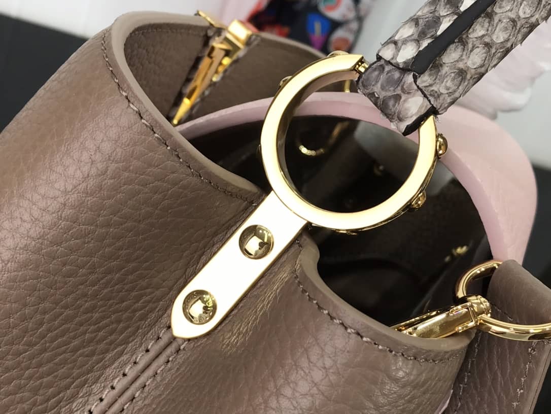 Louis Vuitton Capucines Taurillon Leather PM Tote Replica N92800