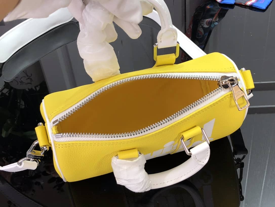 Louis Vuitton Keepall Xs Jaune Virgil Abloh Replica Shoulder Bag M80842