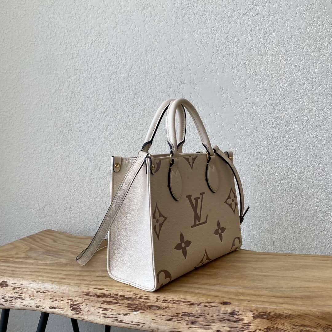 Louis Vuitton Mini Onthego Tote Replica White M45560