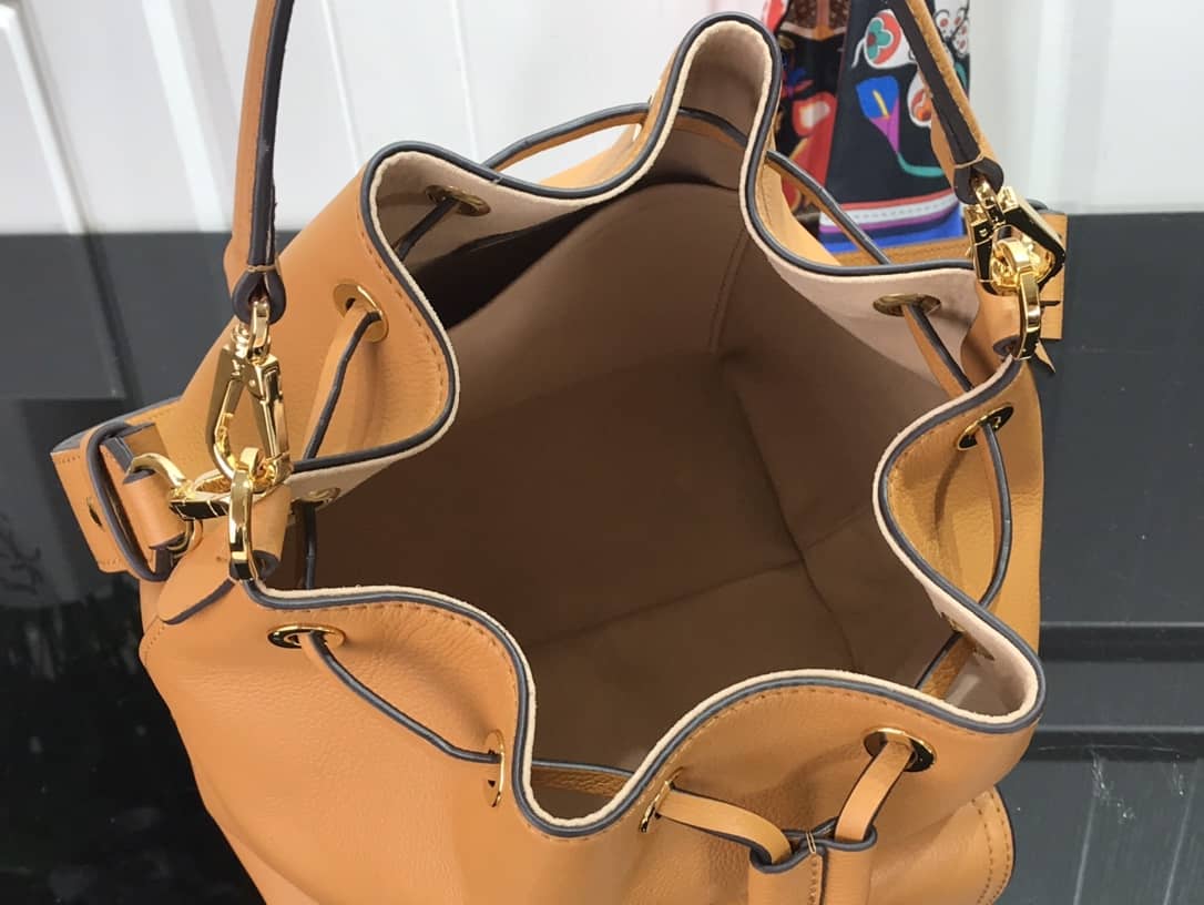 Louis Vuitton Lockme Replica Bucket Bag Orange M57688