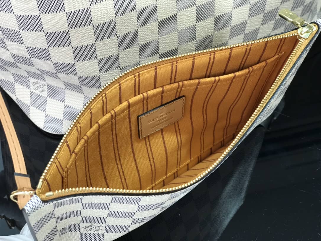 Louis Vuitton Neverfull MM Damier Azur Bag Replica N50047