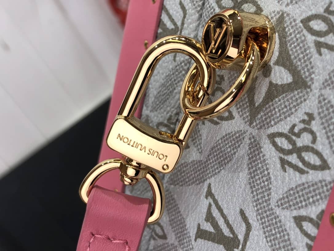 Louis Vuitton Valisette Tresor Monogram Canvas Replica Box Gray M45675