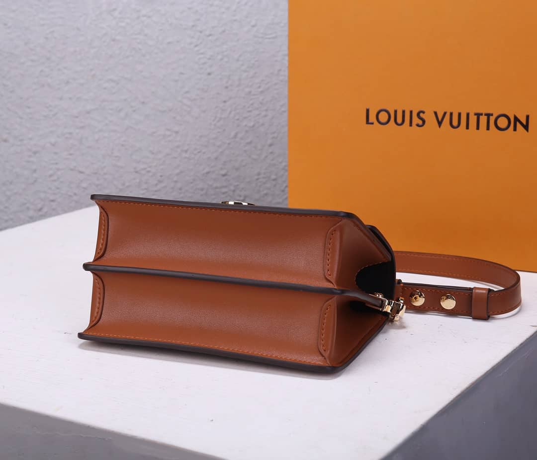 Louis Vuitton Dauphine Mini Monogram Replica Crossbody Bag Brown M44580