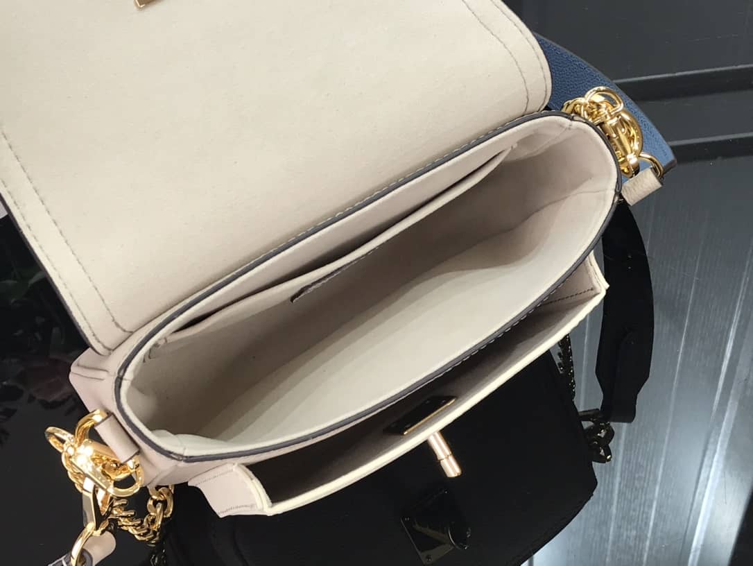 Louis Vuitton Lockme Chain PM Replica Handbag Beige M57073