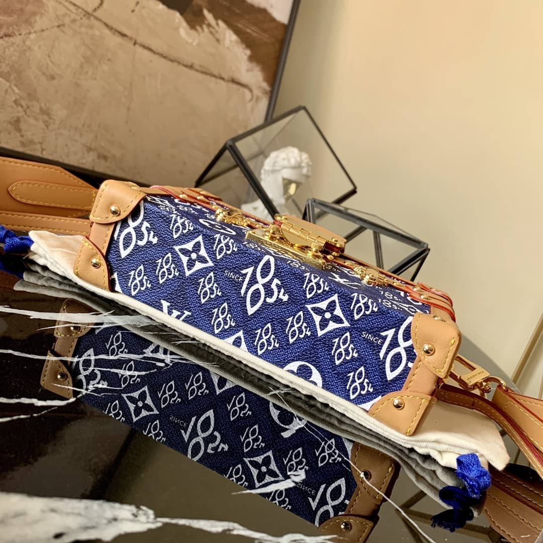 Louis Vuitton Petite Malle Since 1854 Monogram Replica Bag M57399