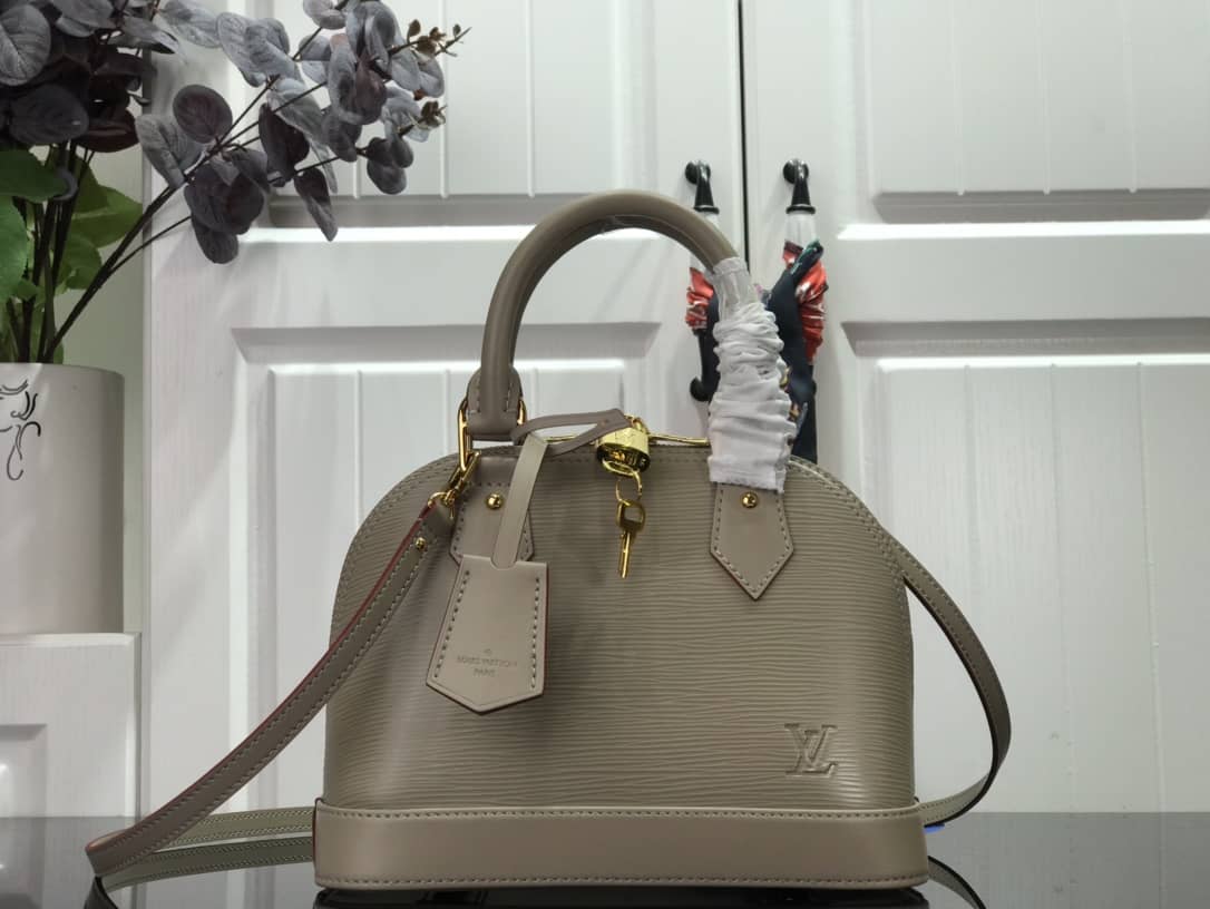 Louis Vuitton Alma PM Hand Bag Replica Gray M40302