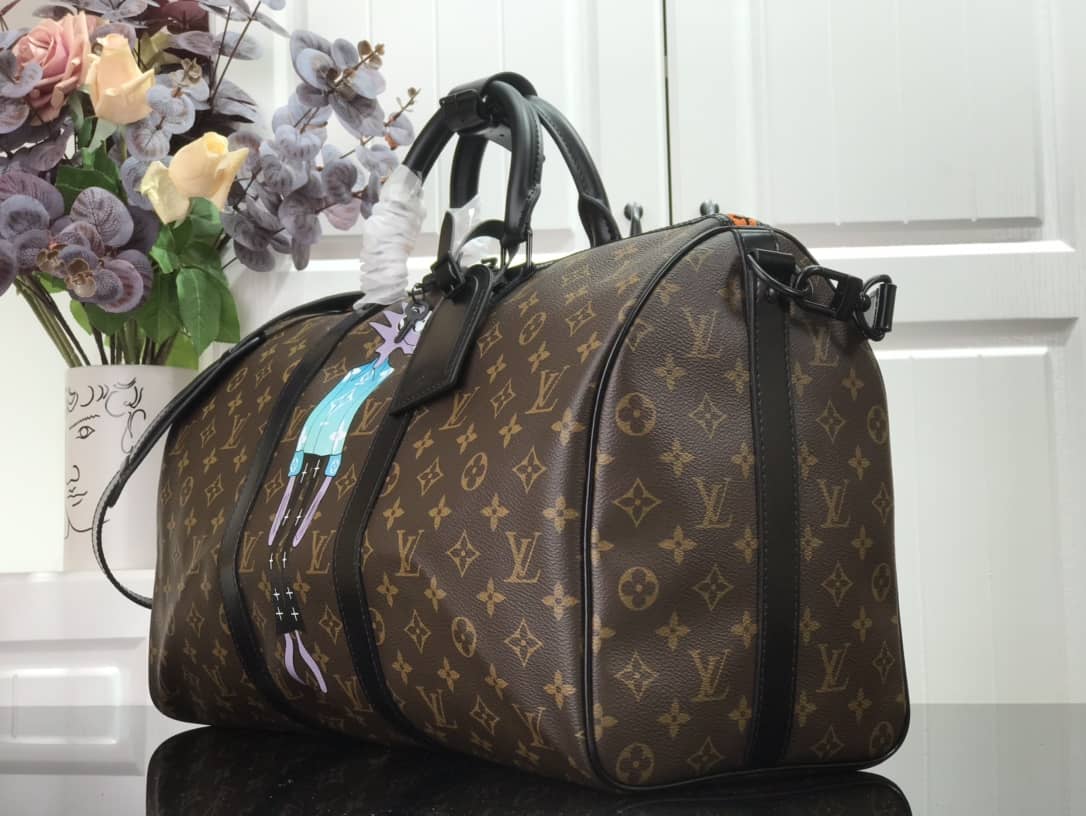 Louis Vuitton Keepall Bandouliere 50 Travel Bag Replica M89898