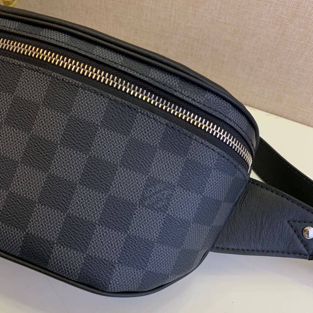 Louis Vuitton Damier Campus Graphite PVC Body Replica Bumbag N40362