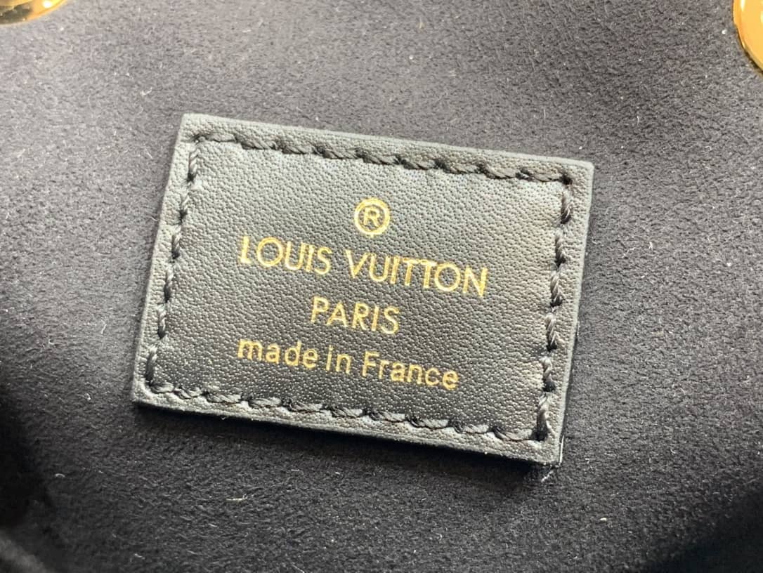 Louis Vuitton Ann Platt Montsouris PM Noir Leather Replica Backpack Black M45205