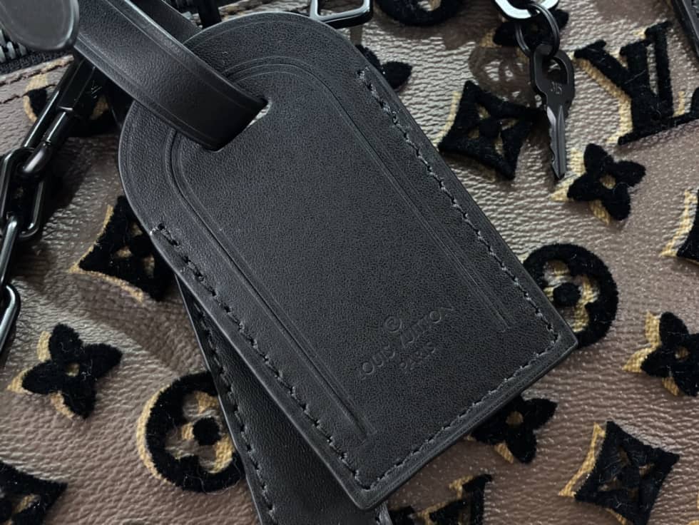 LV Duffle Bag Replica  Keepall Triangle Bandouliere 50 Brown M45046