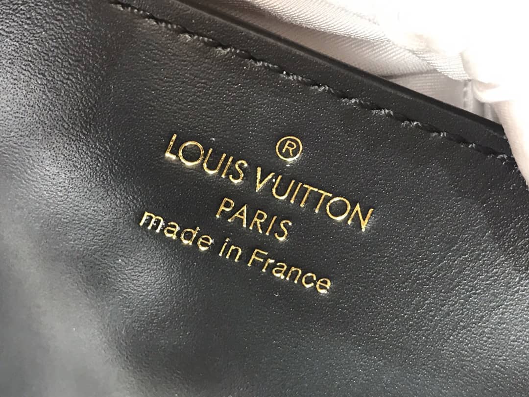 Louis Vuitton Capucines BB Cutout Leather Bag Replica Black M57228