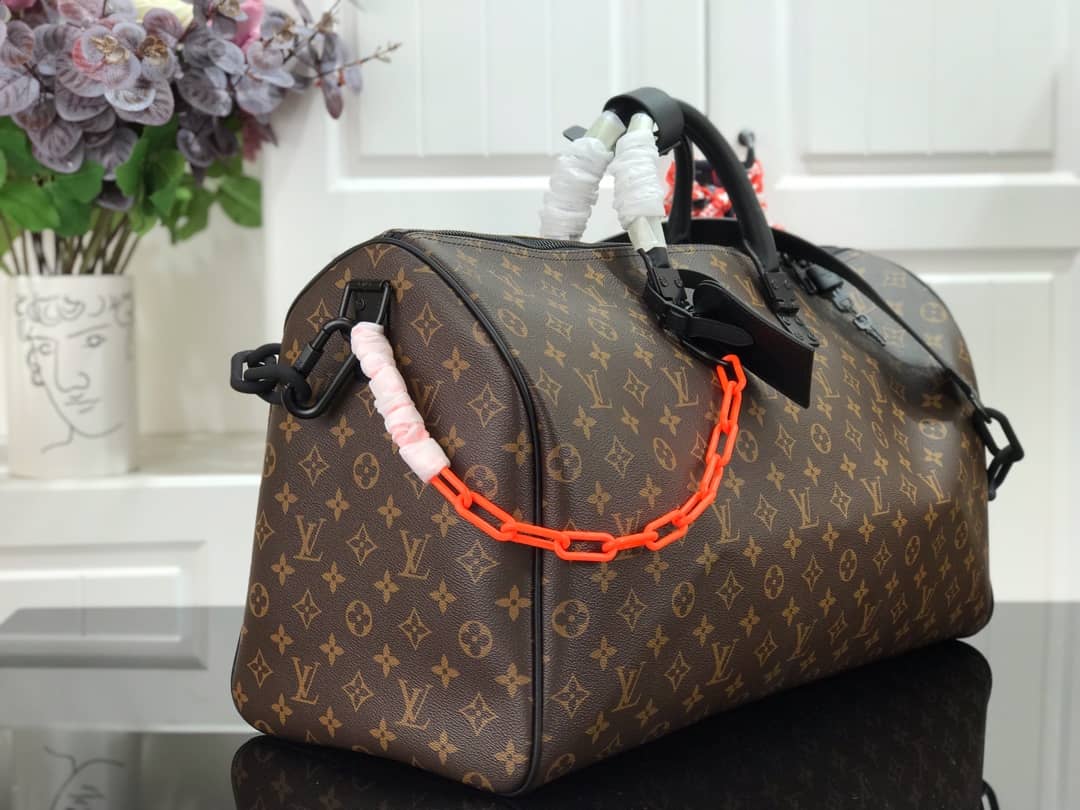 Louis Vuitton Keepall Bandouliere 50 Monogram Solar Ray Canvas Replica Bag M44471