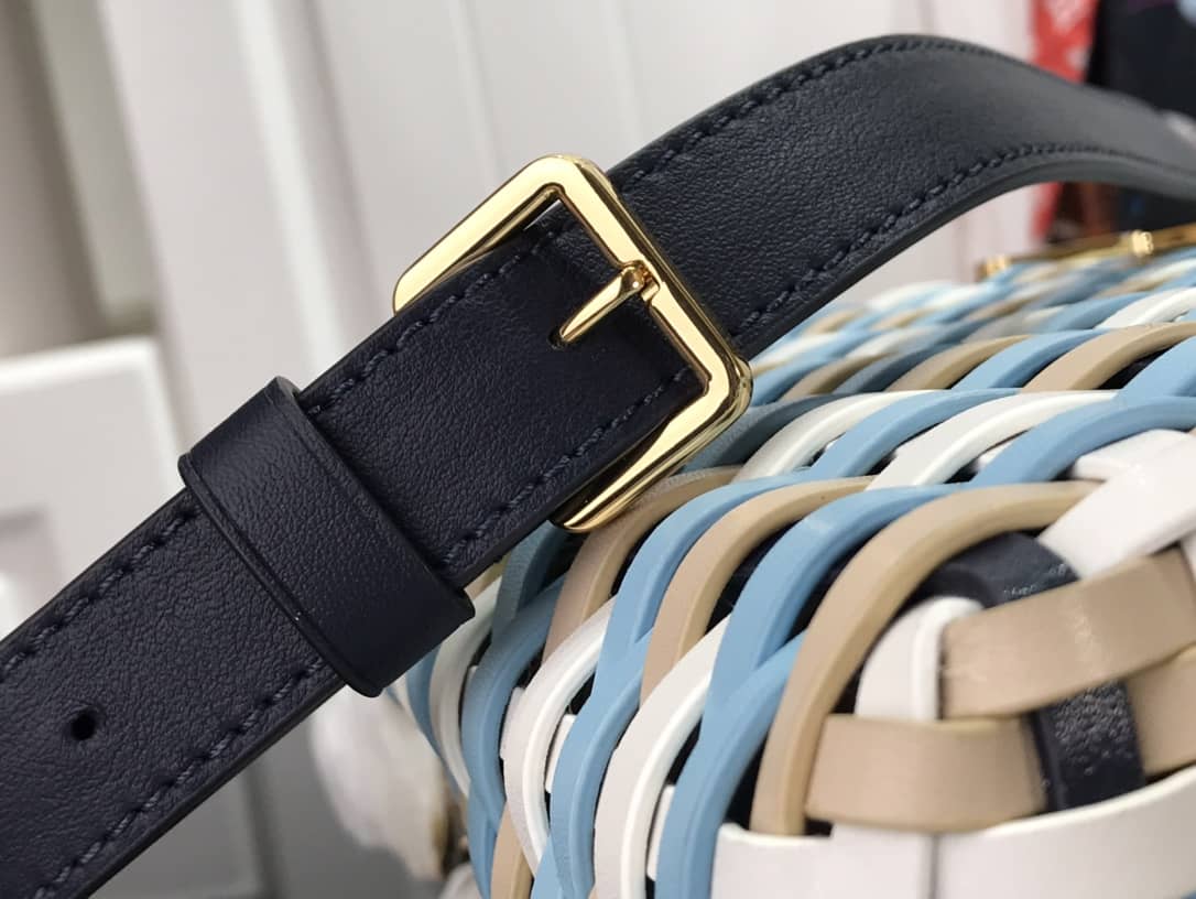 Louis Vuitton Capucines Taurillon Shoulder Bag Replica Blue M94519