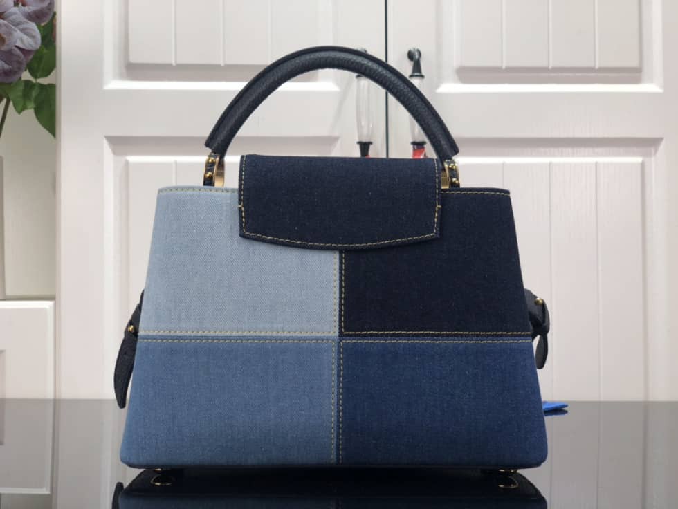 Louis Vuitton Capucines BB Blue M56269 Replica Shoulder Bag