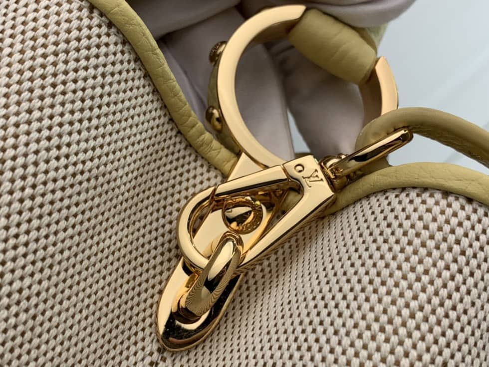 Louis Vuitton Capucines MM Yellow M59872 Replica Shoulder Bag