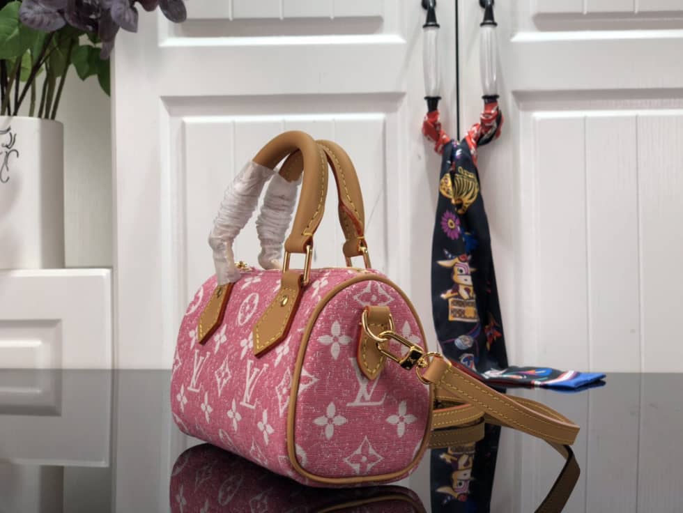 Louis Vuitton Replica Bags Nano Speedy Pink M81213