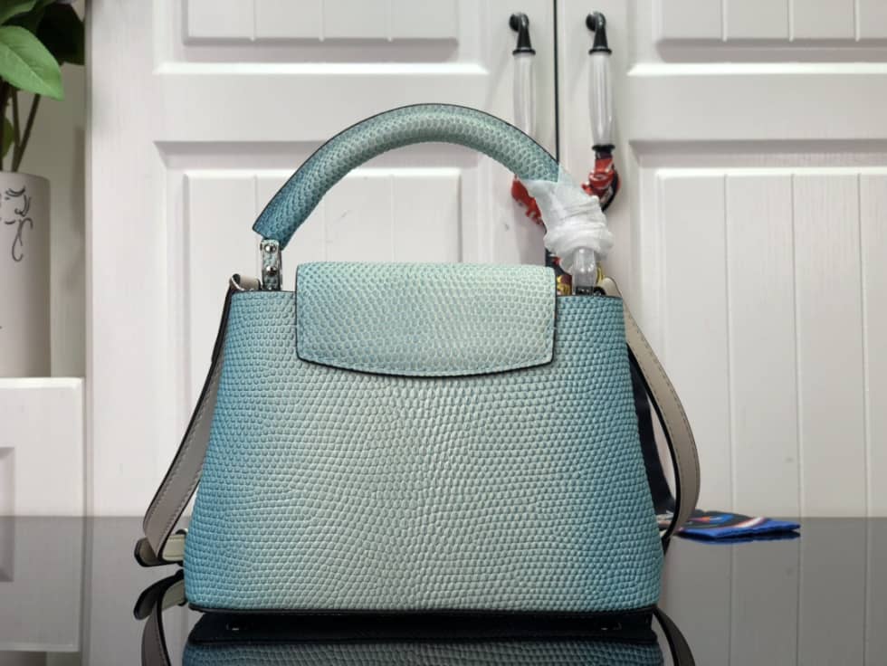 Louis Vuitton Capucines Mini Collection Blue N98093 Replica Shoulder Bag