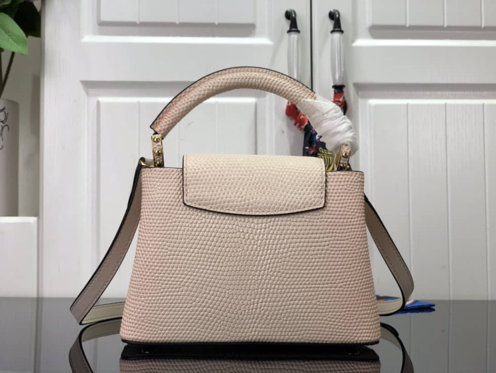 Louis Vuitton Capucines Mini Collection Pink N98093 Replica Shoulder Bag