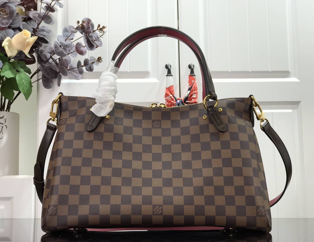 Louis Vuitton Lymington Damier Canvas Tote Replica N40022