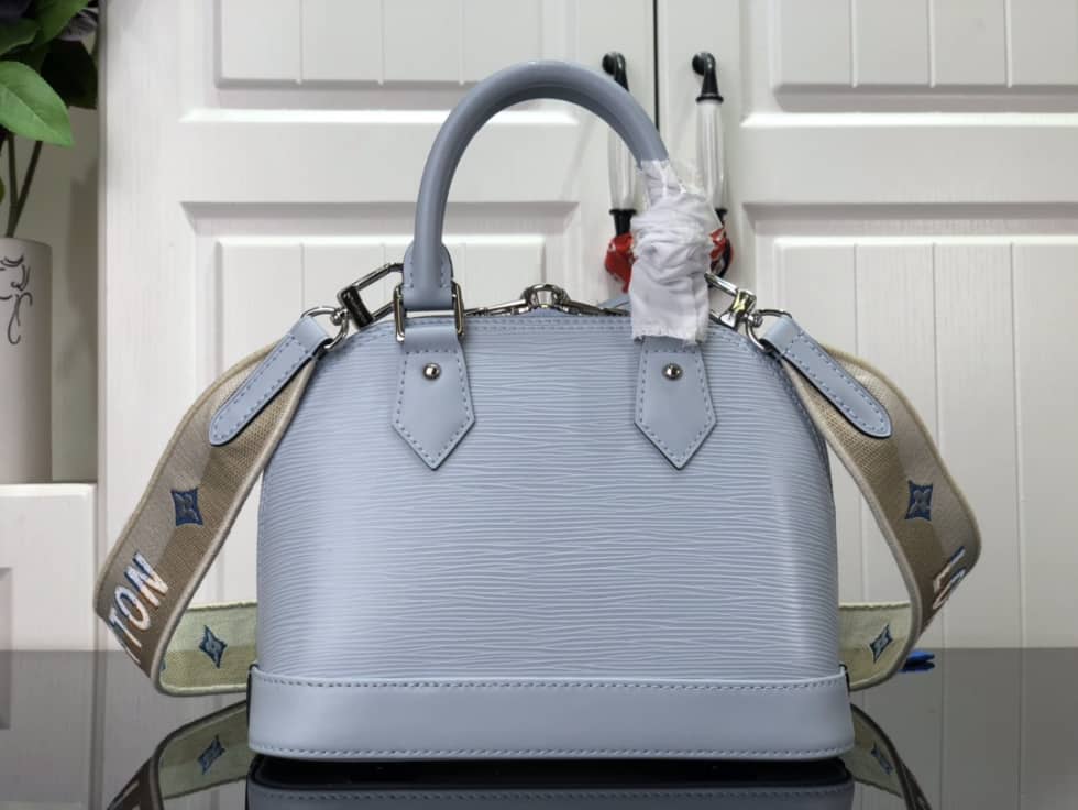 Louis Vuitton Alma BB Epi Leather Blue M59345 Replica Shoulder Bag