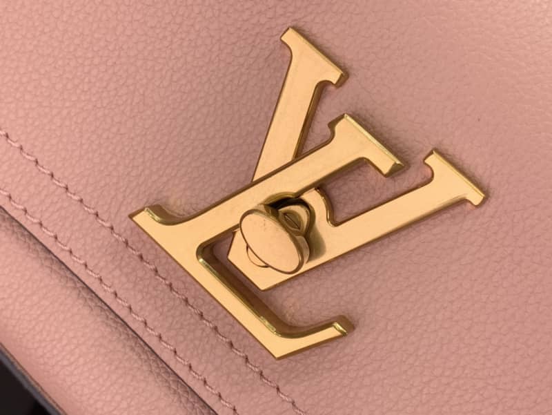 Louis Vuitton Lockme Chain PM Replica Handbag Pink M57073