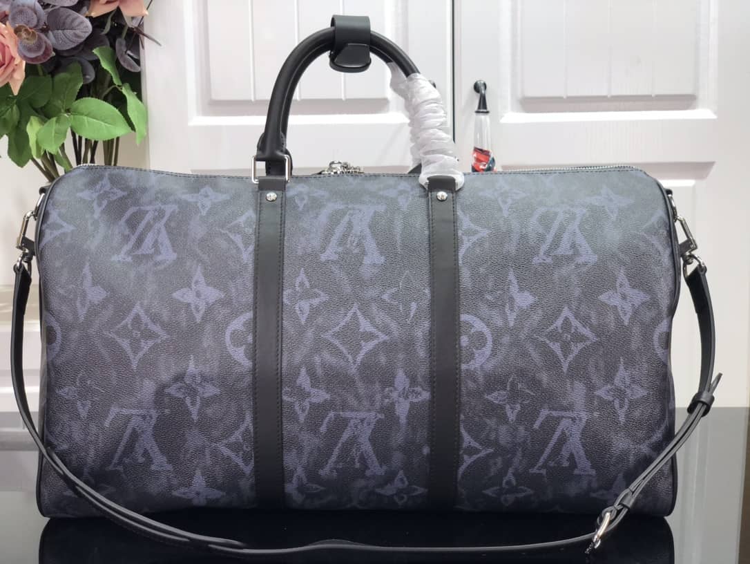 Louis Vuitton Monogram Coated Canvas Keepall Bandouliere 50 Replica Bag M57278
