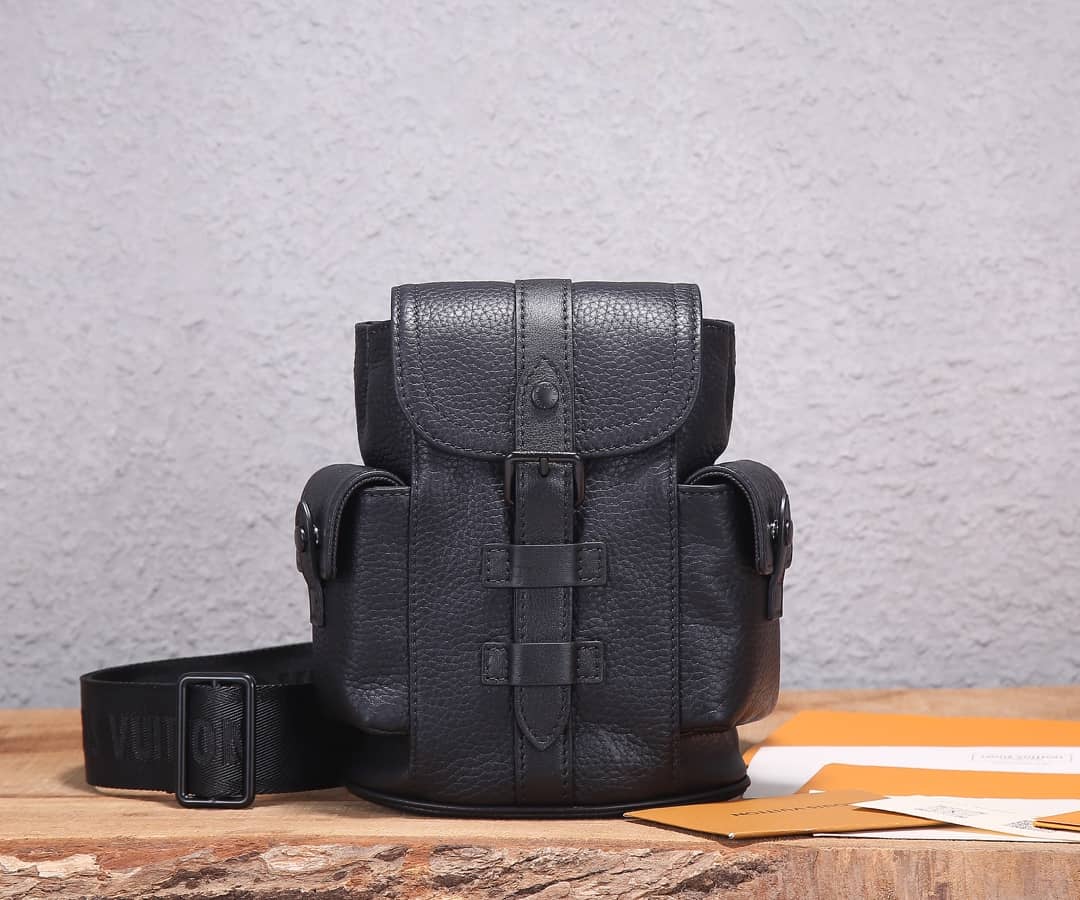Louis Vuitton Christopher XS Replica Backpack Black M58495