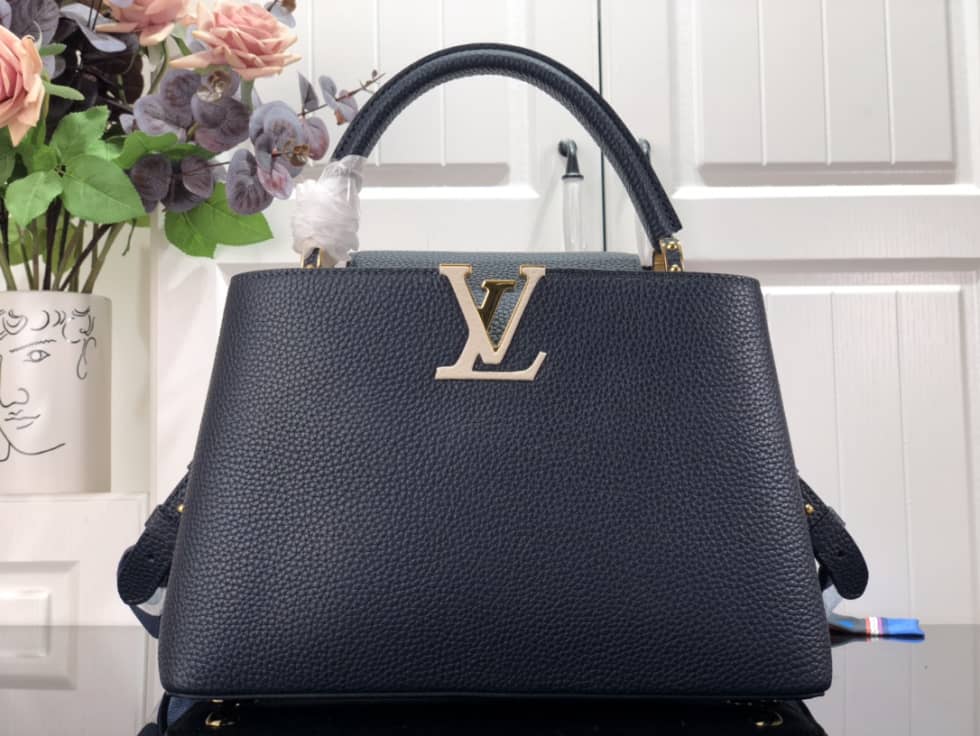 Louis Vuitton Capucines MM Black M59597 Replica Shoulder Bag