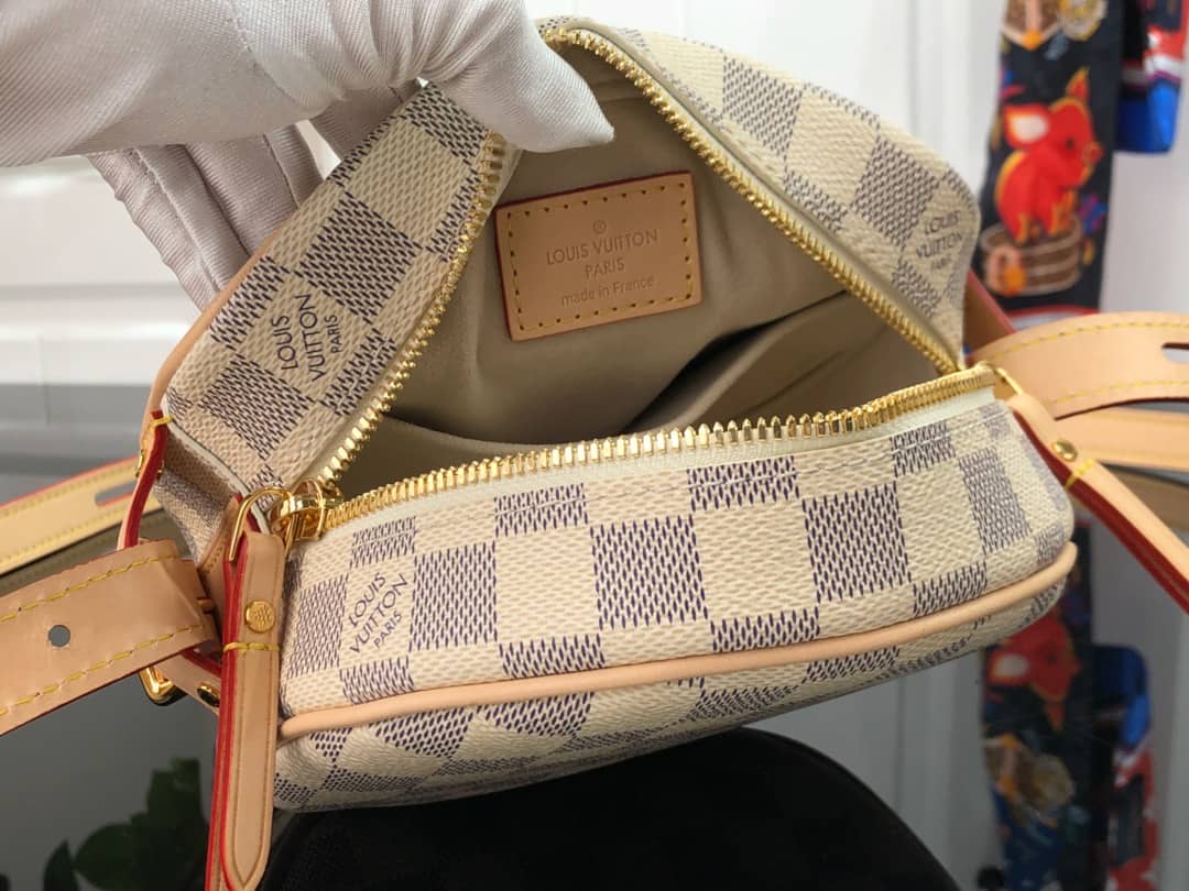 Louis Vuitton Damier Azur Boite Chapeau Souple PM Replica N40333