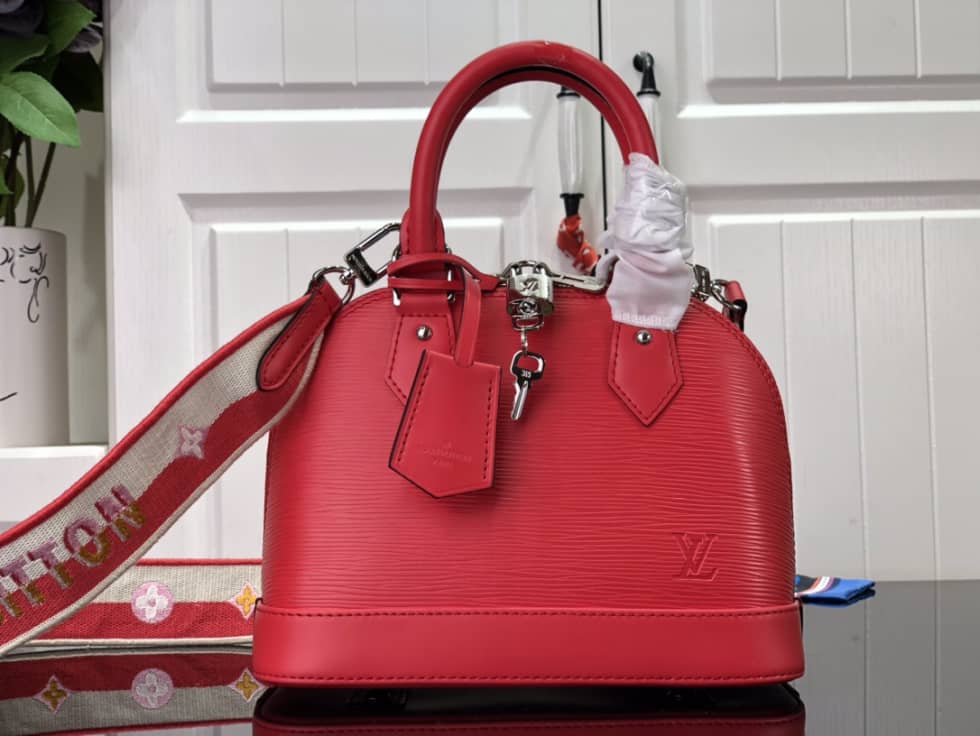 Louis Vuitton Alma BB Epi Leather Red M59346 Replica Shoulder Bag