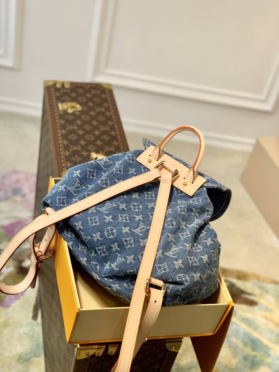 Louis Vuitton Monogram Denim M44460 Replica Backpack