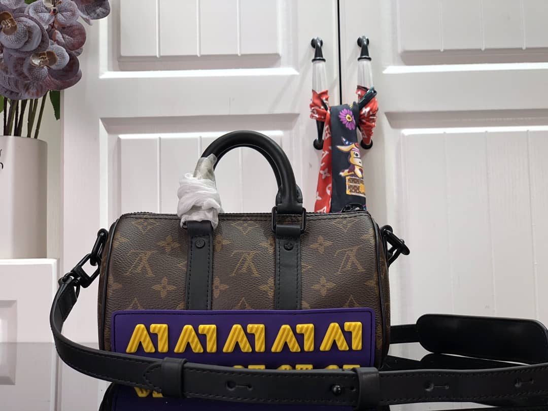 Louis Vuitton Rubber Monogram Keepall XS 2Way Bag Replica M45788