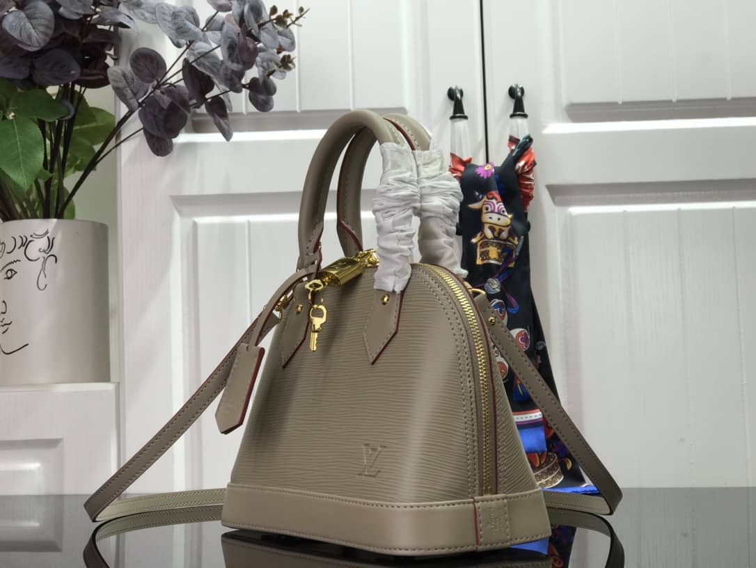 Louis Vuitton Alma PM Hand Bag Replica Gray M40302