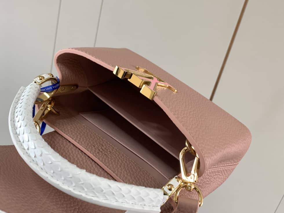 Louis Vuitton Galet Capucines Mini Bag