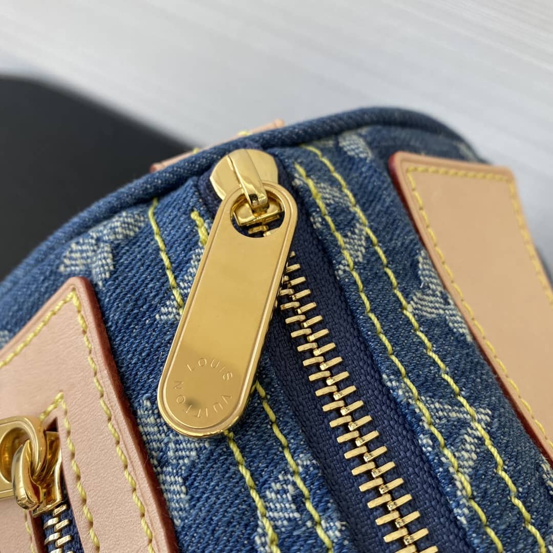 Louis Vuitton Replica Bags Speedy Neo Monogram Denim  M44462