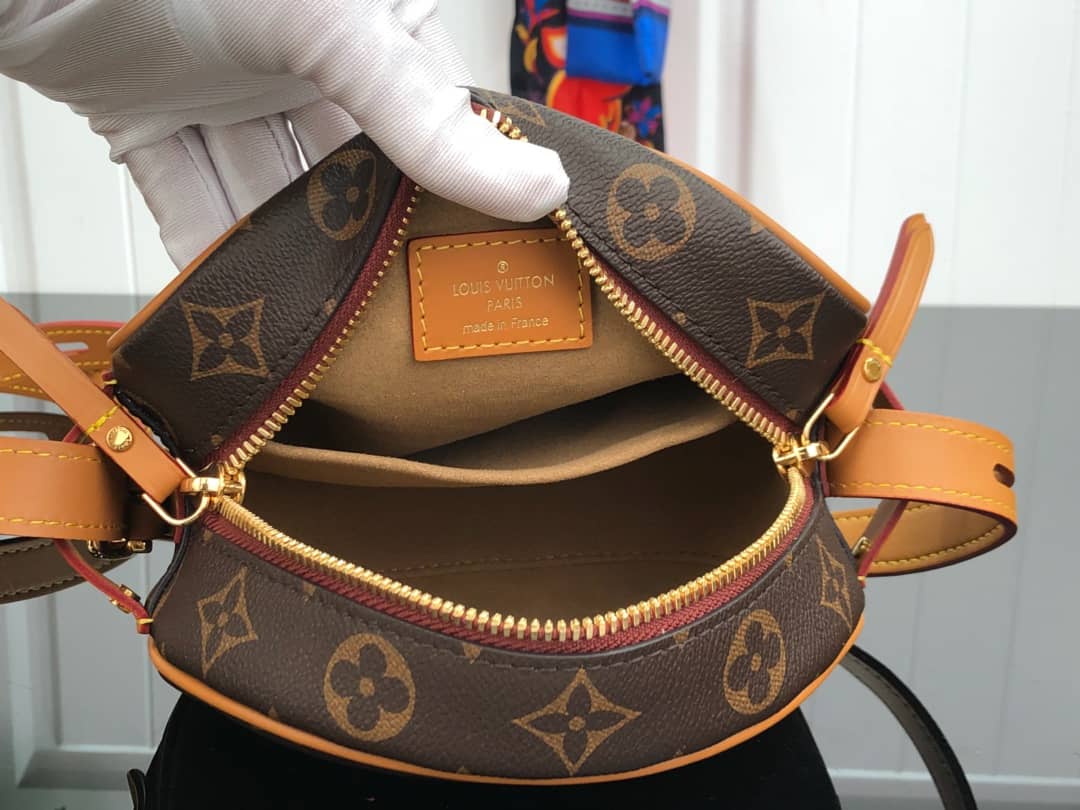 Louis Vuitton Monogram Boite Chapeau Souple PM Replica Crossbody Bag Brown M45149