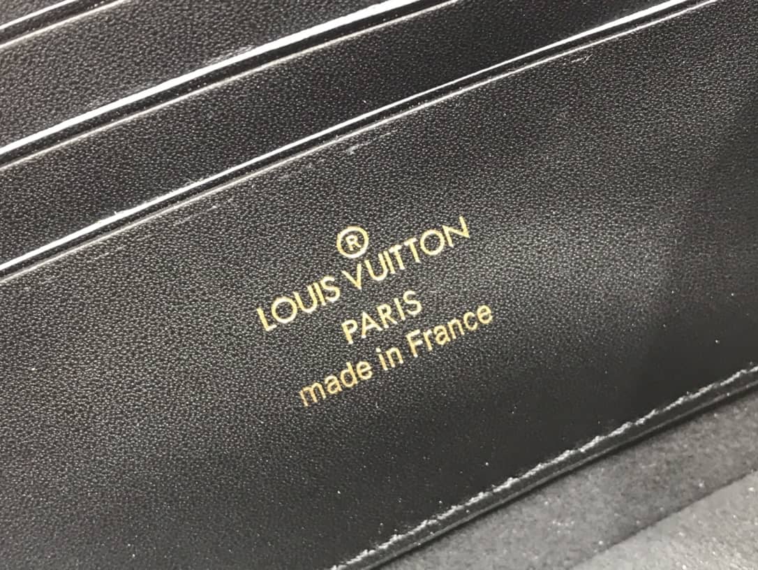 Louis Vuitton Since 1854 Dauphine Chain Replica Wallet Black M69992