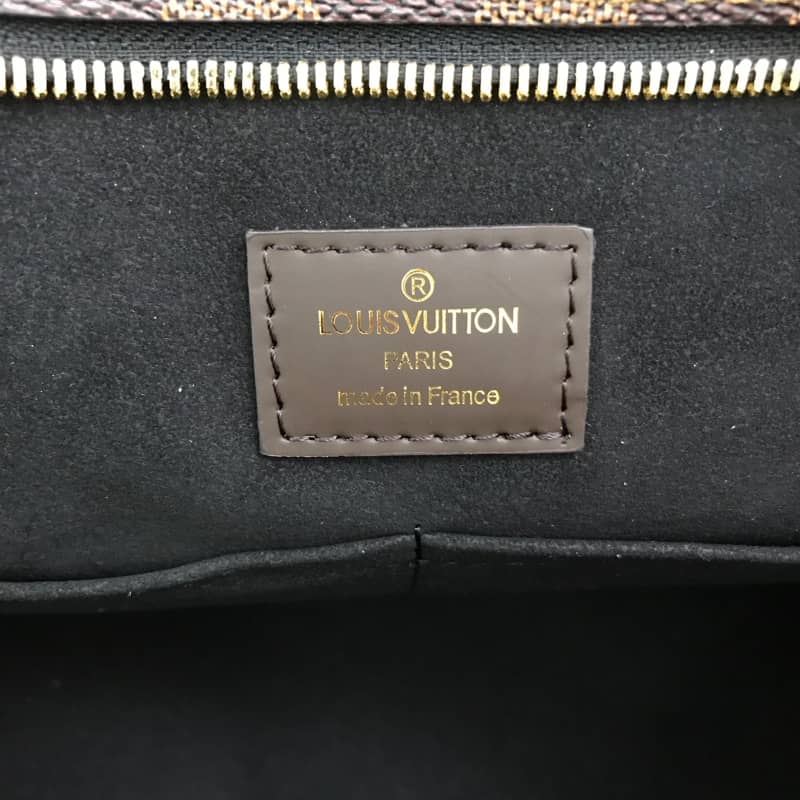 Louis Vuitton Jersey Damier Ebene Canvas Magnolia Bag Black Replica N44041