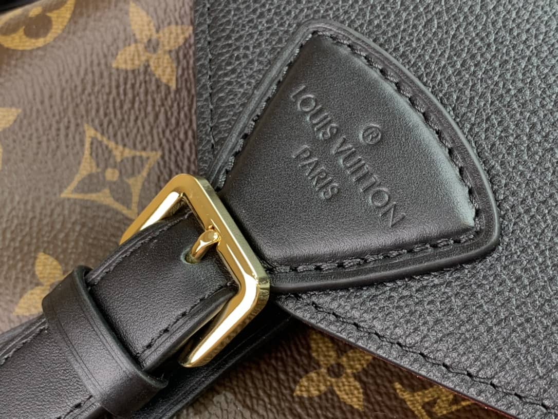 Louis Vuitton Montsouris PM Noir Monogram Replica Backpack M45515