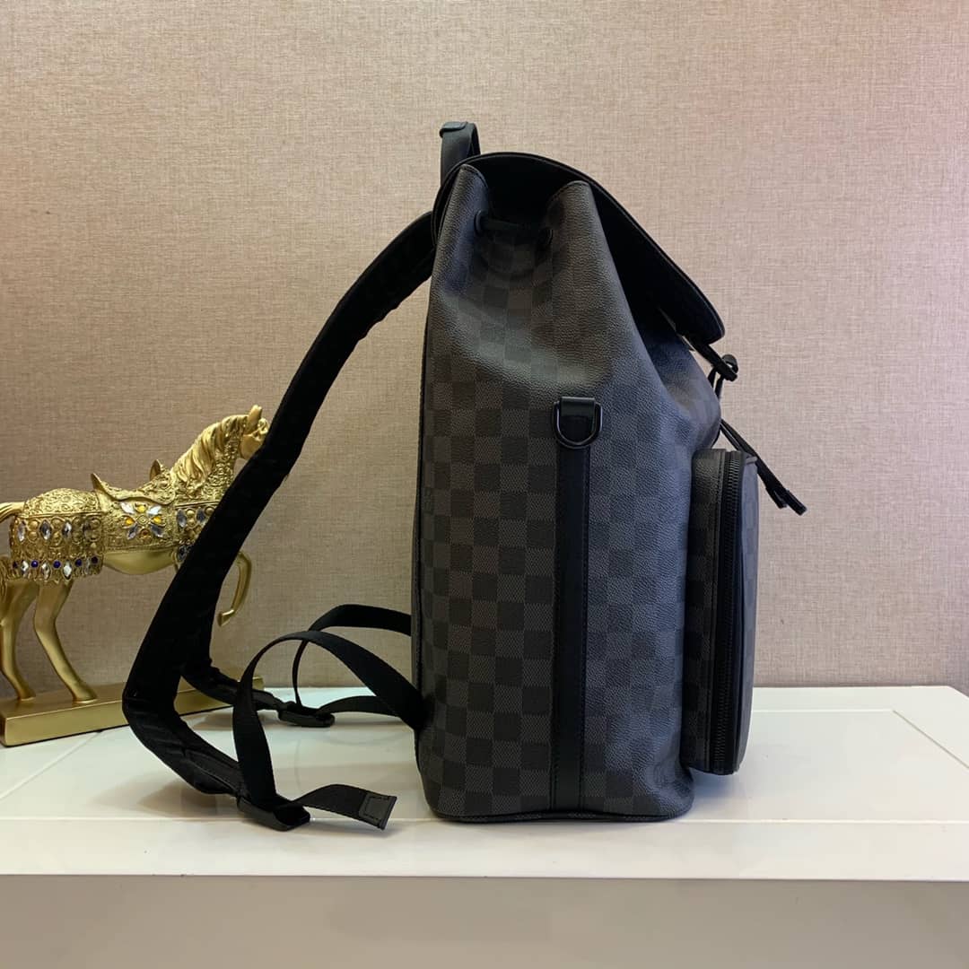 Louis Vuitton Damier Graphite Coated Canvas Utility Replica Backpack N40279