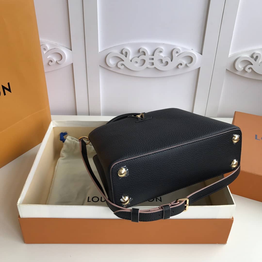 Louis Vuitton Capucines BB Taurillon Replica Leather Bag M53854