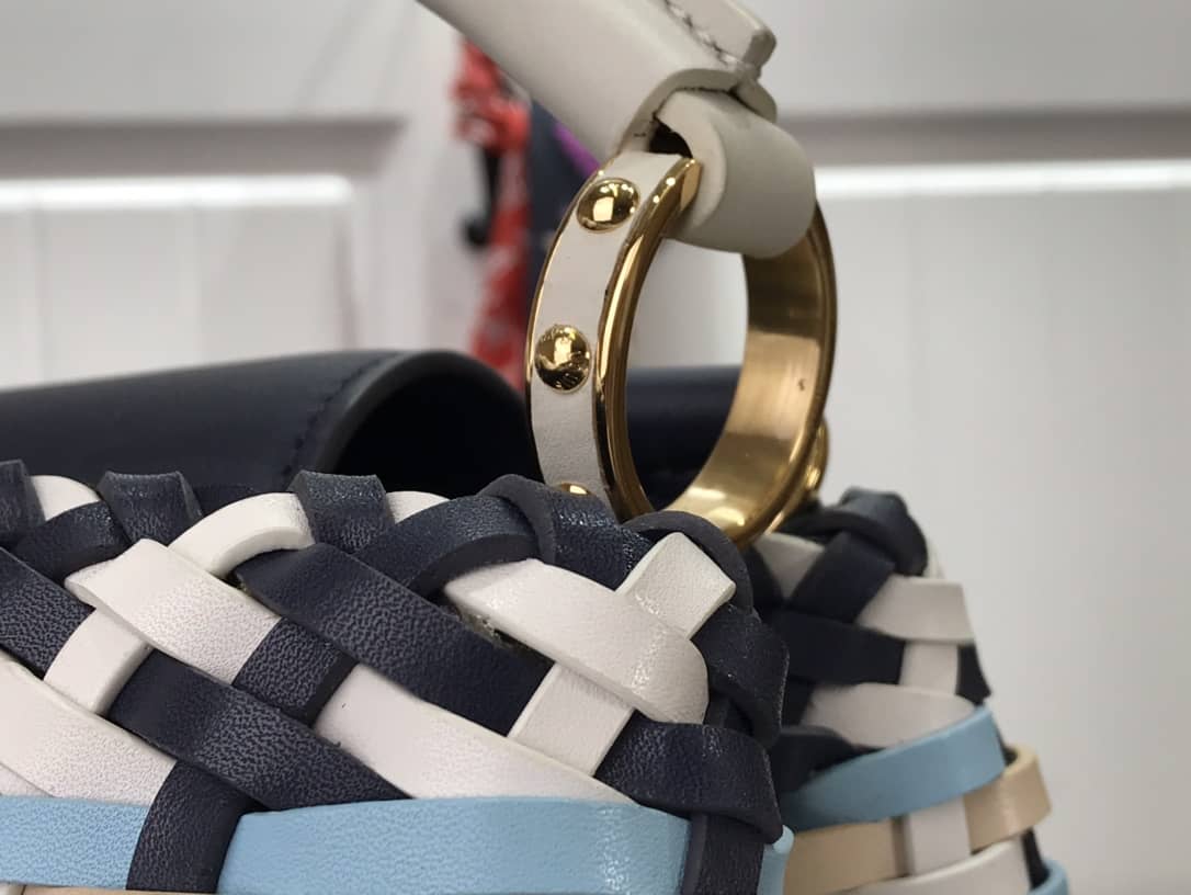 Louis Vuitton Capucines Taurillon Hand Shoulder Bag Replica Blue M94519