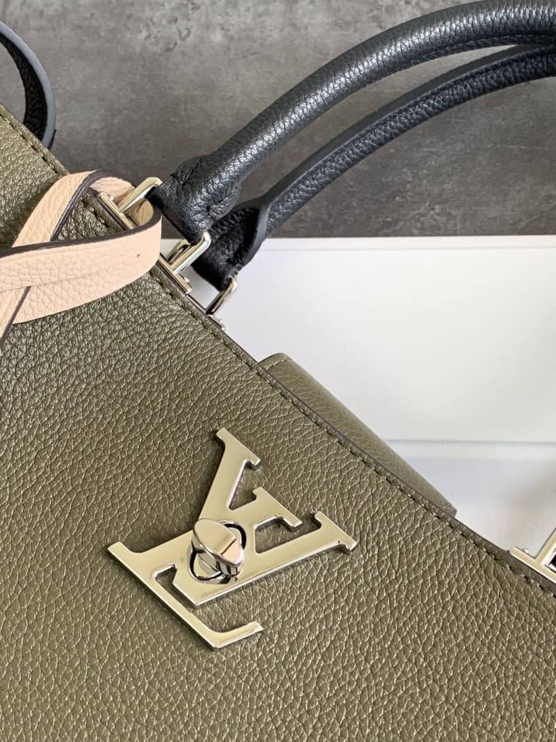 Louis Vuitton Lockme Day Tote Replica Green M53730