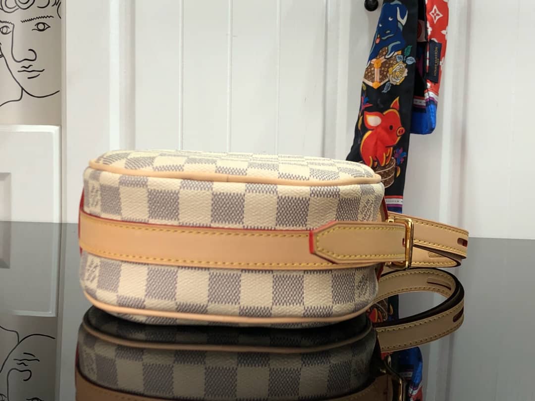 Louis Vuitton Damier Azur Boite Chapeau Souple PM Replica N40333