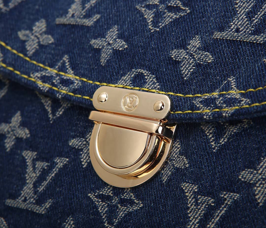 LV Bum Bag Dupe Monogram Denim  M44466