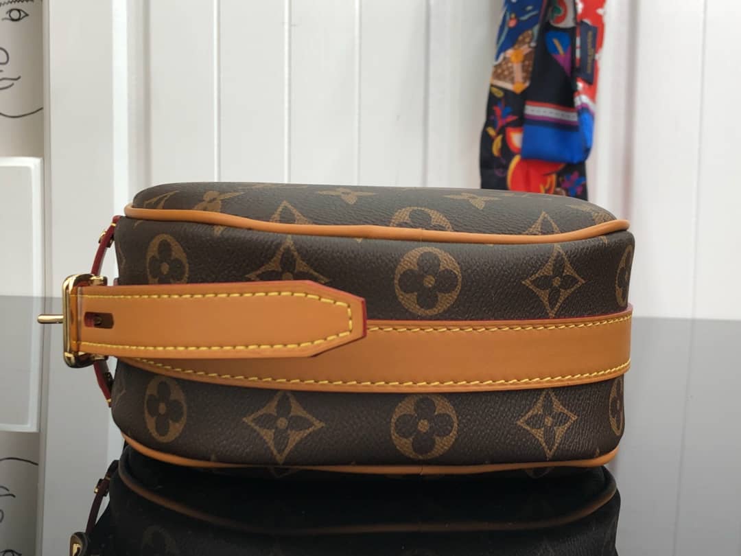 Louis Vuitton Monogram Boite Chapeau Souple PM Replica Crossbody Bag Brown M45149