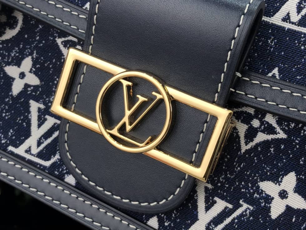 Louis Vuitton Monogram Denim Dauphine Mini M59716 Replica Shoulder Bag