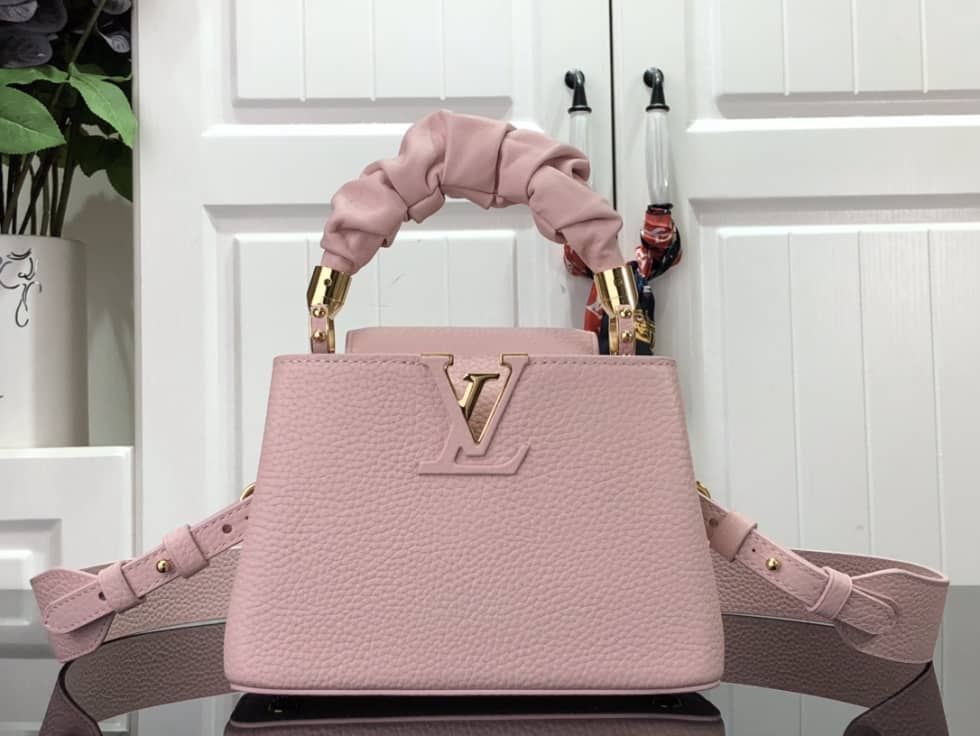Louis Vuitton Capucines Mini Pink M58586 Replica Shoulder Bag